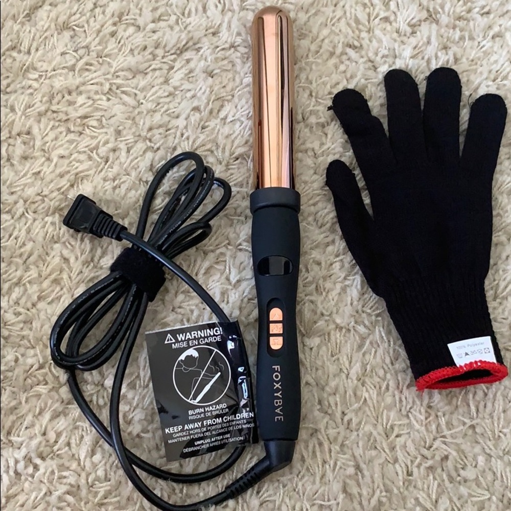 FoxyBae 32mm Rose Gold Curling Wand